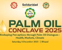 Palm Oil Conclave 2025 In Bhopal to Drive National Dialogue on Health, Markets & Sustainability
