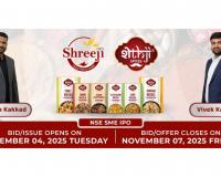 Shreeji Global FMCG Limited Announces INR 85 Crore IPO closing on November 7th, 2025