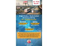 Bright Outdoor Media Limited Announces Strong H1-FY 2026 Results