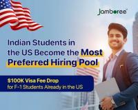 Indian Students in the US Become the Most Preferred Hiring Pool Amid USD 100K Visa Fee Drop for F-1 Students Already in the Country