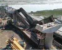 Five laborers injured after structure of under-construction bridge collapses in Gujarat's Valsad