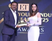 Dr. Rajib Mukhapadhyay Receives ET Young Industry Leaders 2025 Award from Taapsee Pannu for Skill Development through Le Rythme