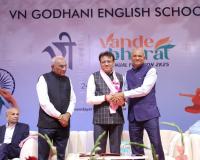 Surat Indoor Stadium Comes Alive as V N Godhani School Hosts Grand Annual Function