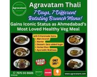 Agravatam Thali Gains Iconic Status as Ahmedabad’s Most Loved Healthy Veg Meal Brunch