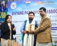 Vinay Kumar Dubey of VKDL NPA Advisory Council Honoured at Grand DPSA Para Powerlifting Championship
