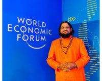 Padma Shri Brahmeshanand Swamiji at WEF 2026: A Powerful Moral Voice