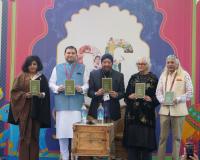 Anthology ‘When Gods Don’t Matter’ unveiled at the Jaipur LitFest 2026 by culturist Sundeep Bhutoria