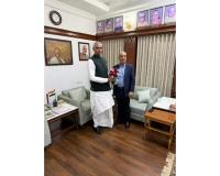 Hindusthan National Glass & Industries Limited’s (HNGIL) leadership meets Acharya Devvrat , Governor of Maharashtra and Gujarat ; Discuss revival of HNGIL’s Nashik Plant