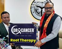 Uttar Pradesh Deputy Chief Minister Brajesh Pathak Unveils ‘Dr. Cancer’ Logo in Lucknow