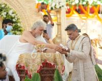 Businessman Sharadbhai Zaveri becomes Param Pujya Muniraj Shri Shaurya Bhushan Vijay Ji Maharaj Saheb after Jain Diksha today