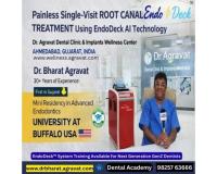 EndoDeck™ System procedure by Dr. Bharat Agravat making Root Canal Treatment Painless, non Invasive and Single visit for patients