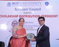 SGT University Hosts Scholarship Distribution Ceremony to Support and Empower Meritorious Students