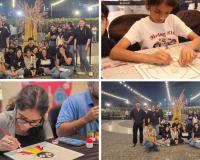 IDT Students Showcase Unique Creativity in Surat: Futuristic Tree Based on “Future is Now” Theme Becomes Major Attraction Lippan Art Workshop Held on 22 February; Bandhej Workshop Scheduled for 28 February