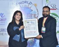 Architect of Water Transversality Honoured at World Water Leadership Congress