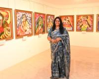 Chennai-Based Artist Beena Unnikrishnan Brings Her Travelling Solo Exhibition ‘Ekaa – The One’ to Mumbai, Celebrating the 64 Yoginis Through Art