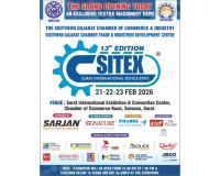 SITEX – Surat International Textile Expo 2026 Organised by SGCCI in Surat from 21st to 23rd February 2026