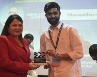 Producer Chanda Patel Honours Gujarati Cinema Legends at WIFPA–SEPC Entertainment and Media Conclave in Ahmedabad