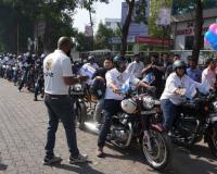 Shalby Hospital inaugurates Oncology Department, organises bike rally to mark International Women’s Day