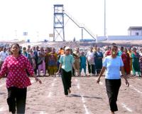 AM/NS India CSR Team Hosts Women’s Sports Day