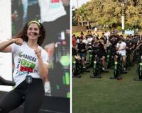 Over 1,000 participate in Kavisha UFIT Flow Fest, India’s first spin rave event more than 100 people spin at one time