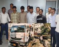 Surat: Major action by SOG in Dindoli, four accused arrested with 60 tons of stolen TMT rods