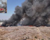 Surat: Use of Bio-Enzymes to Control Smoke at Khajod Dumping Site