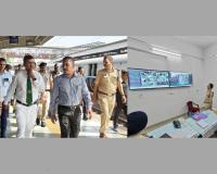 Vadodara: Divisional Railway Manager Raju Bhadke reviews crowd management arrangements at Vadodara station