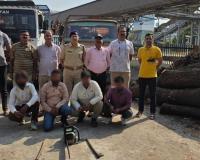 Vadodara: Action against accused involved in illegal tree cutting and theft from railway land by Railway Protection Force