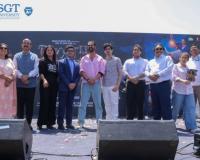 Akshay Kumar Creates Electrifying Buzz at SGT University for Bhooth Bangla Promotions