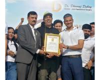 Jaipur Sets a Unique World Record: 220+ Joint Replacement Patients Perform Tadasana Together