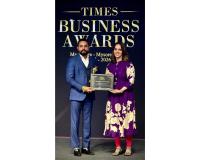 Lanchulal KS Honored as Business & Entertainment Personality of the Year at Times Business Awards 2025–26