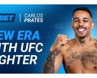 UFC Star Carlos Prates is now a 1xBet Brand Ambassador