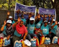 Human Rights Commission for the United Nations Conducts Humanitarian Drive in Rohini, New Delhi