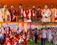 A Surat organization conducts a mass wedding for 1100 tribal daughters in Assam