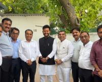 Surat: SGCCI holds important meeting with Union Civil Aviation Minister to enhance air connectivity at Surat Airport