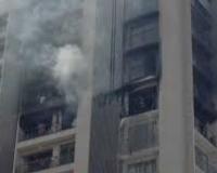 Surat: Massive fire in high-rise building in Vesu, over 60 people rescued using hydraulic platform