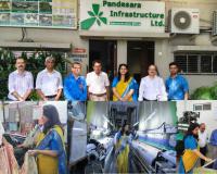 Surat: Textile Commissioner Vrinda Manohar Desai visits major textile institutions and industrial units in Surat