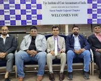Surat: Announcement of new office bearers of ICMAI Surat-South Gujarat Chapter, CMA Keval Shah becomes President