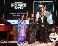 Cinema Icon Aparna Sen Receives Lifetime Achievement Honour at Grihshobha Inspire Awards 2026