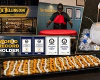 De’ Hellington by Helly and Chilly Secures Trademarks in 5 Countries and Sets 4 World Records, Debuting the World’s First Zero-Gravity Flying Pizza