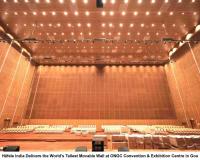 Hafele India Delivers the World’s Tallest Movable Wall at ONGC Convention & Exhibition Centre in Goa