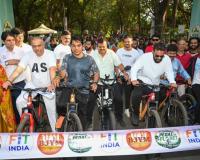 BJYM Mumbai Organises Grand Cyclothon on World Environment Day