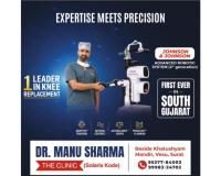 South Gujarat’s Leading Joint Replacement Surgeon Dr. Manu Sharma Introduces Johnson & Johnson’s Fourth-Generation Advanced Robotic System