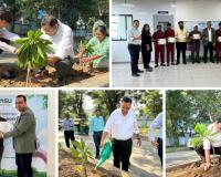 Vasu Foundation Commits to Planting 1.08 Lakh Trees by 2035 After Completing Mission 10,008