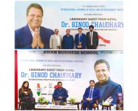 Dr. Binod Chaudhary Shares Global Success Mantra at Asian Business School, Noida