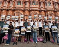 Plog Run at Hawa Mahal — GreenFit Foundation & Aravalli Foundation Spread Message of Cleanliness