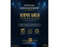 Iconic Gold Streaming Awards 2026 Officially Announced
