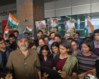Philosopher & bestselling Author Spoke to the Media at Delhi Airport