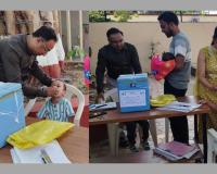 Vadodara Division Successfully Conducts Pulse Polio Vaccination Campaign at Pratap Nagar Railway Colony