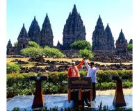 Modi and Indonesia's President launch Prambanan Temple restoration project